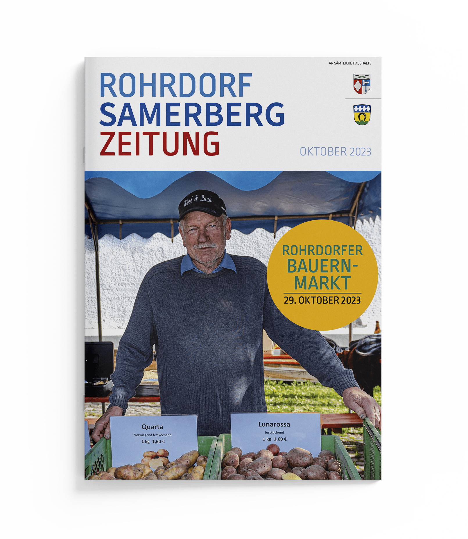 Cover Rohrdorf Samerberg Zeitung Ausgabe Oktober 2023