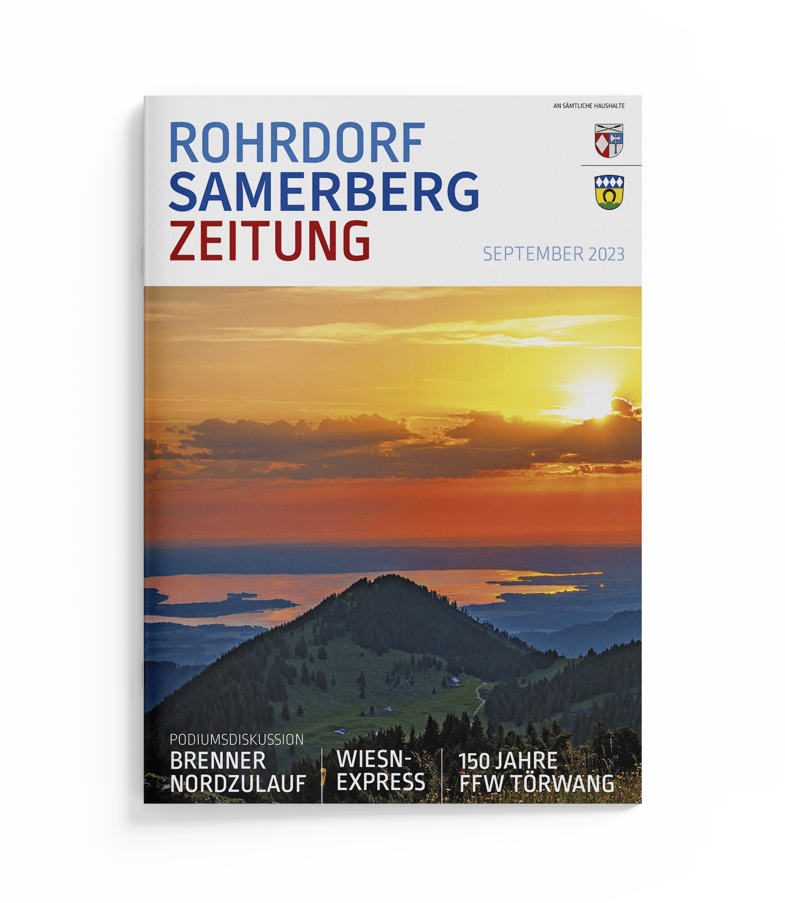 Rohrdorf Samerberg Zeitung Cover